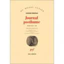 Journal Posthume , Poesies T.7 - Eugenio Montale