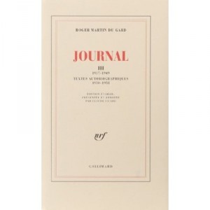 Journal T.3 - Roger Martin Du Gard