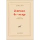 Journaux De Voyage - Albert Camus