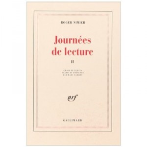 Journees De Lecture T.2 - Roger Nimier