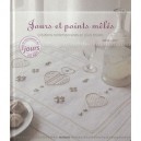Jours Et Points Meles , Creations Contemporaines En Jours Brodes - Sabine Cottin