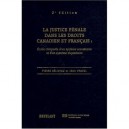 Justice Penale Dans Les Droits Canadiens Et Francais - Beliveau , Pradel