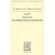 Kant Face Aux Mathematiques Modernes - E Barot , J Servois