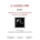 Kant, L'annee 1790 Critique De La Faculte De Juger - Collectif