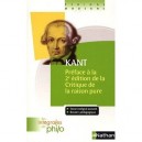 Kant , Preface A L 2e Edition De La Critique Pure - Emmanuel Kant