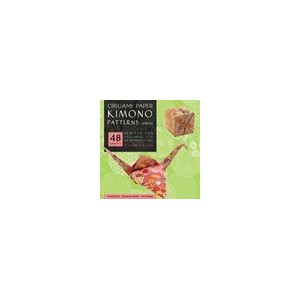 Origami Paper Kimono Patterns (large 8 1/4) /anglais - Tuttle Publishing