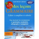 Mes Lecons De Grammaire , Ce1 , Livre Des Parents + Cd - Sophie Wenisch-labareyre