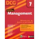 Management , Epreuve 7 , Dcg , Eleve (edition 2007) - Sandra Charreire-petit
