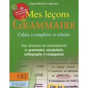 Mes Lecons De Grammaire , Ce2 , Cahier+cd - Sophie Wenisch-labareyre