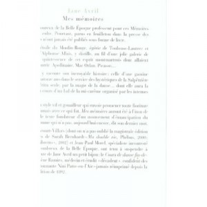 Mes Memoires - Jane Avril